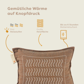 Pleafs Heizkissen Boho 45x60cm Spiced Cider, 1 Stk